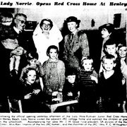 Lady Norrie opens Red Cross Home at Henley
